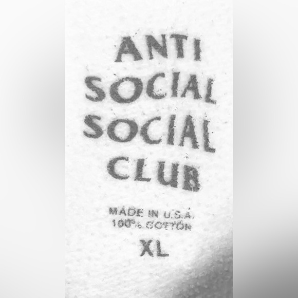 ANTISOCIAL SOCIAL CLUB KKHOCH HOODIE - Picture 3 of 4